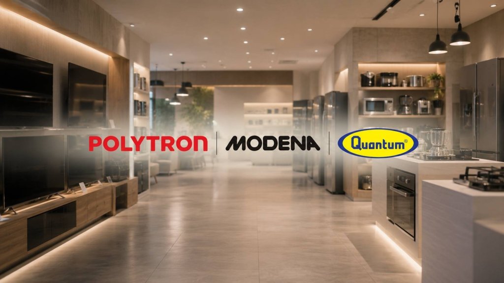 Brand Local Home Electronics dengan Reputasi Terkuat di Indonesia: Polytron, Modena, dan Quantum