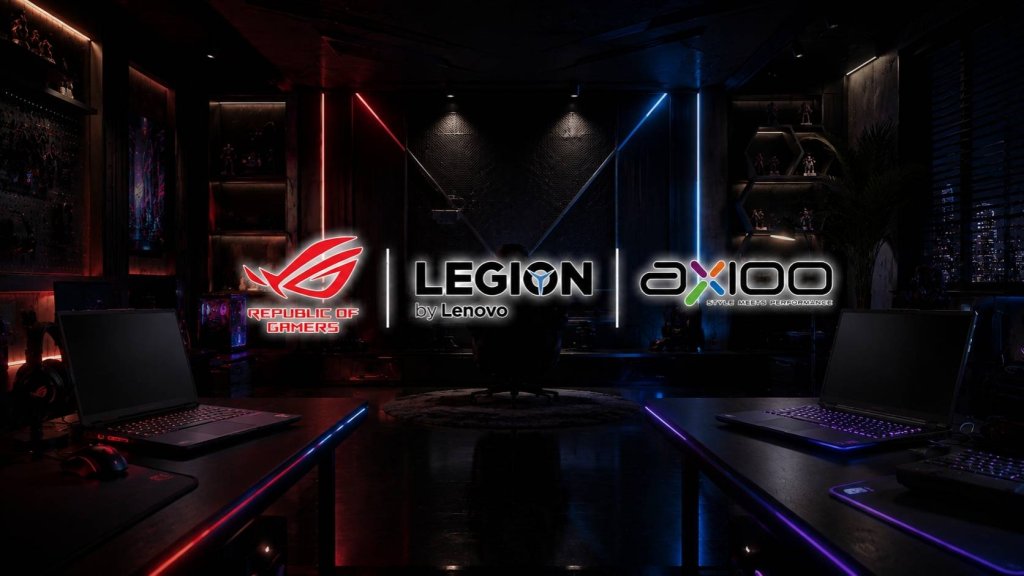 ASUS ROG, Lenovo Legion, dan Axioo Pongo Menjadi Master Brand di Kategori Gaming Computers & Laptops