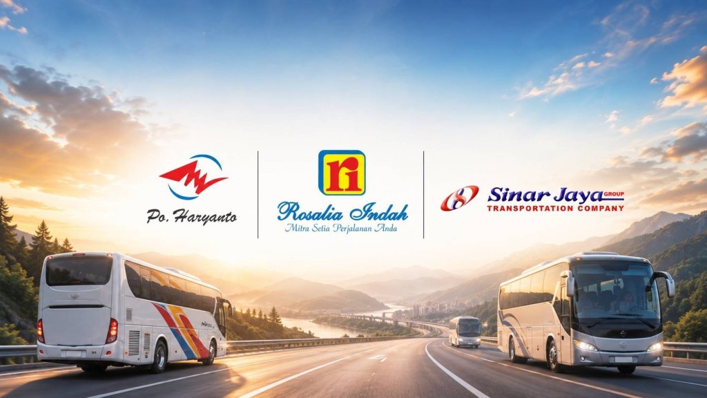 Master Brand Intercity Bus Transportation 2026: PO Haryanto, PO Rosalia Indah, dan PO Sinar Jaya Jadi Sorotan